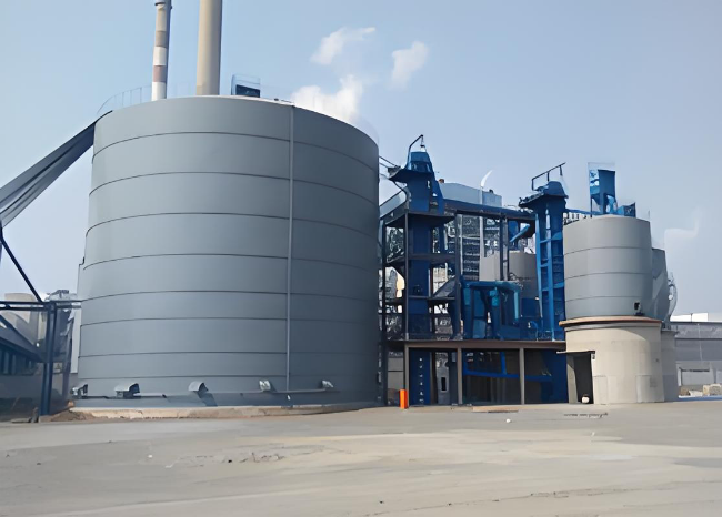 松山1万吨钢板仓